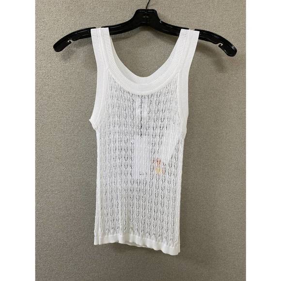 NEW QL2 filomena round neck top in white